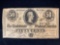 Feb. 17, 1864 Confederate States of America fifty cent currency.