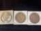 (3) Peace silver dollars (1923, 1923-D, 1924). Bid times three.