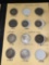 Book w/ (31) French coins.