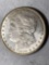 1890-CC Morgan dollar, AU.