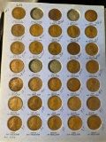 (2) Books w/ (165) Lincoln cents total. 1909 thru 1965 dates.
