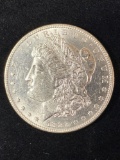 1882 Morgan dollar, AU.