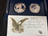 2012 American Eagle San Francisco 2-Coin silver proof set.