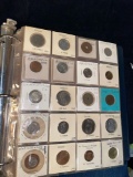 Binder w/ (164) Foreign coins.