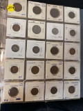 Binder w/ (173) Canadian cents (1918 thru 1993 dates). Not all dates inclusive.