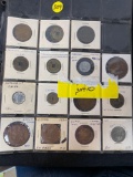 (15) Chinese coins.