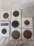 (7) Foreign coins.