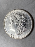 1895-S zMorgan dollar, AU.