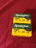 2 boxes of Remington 410 slugs.