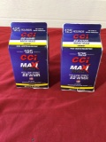 2 Cartons of CCI MAXI-MAG 22 WMR AMMO. 40 grain jacketed hollow point.