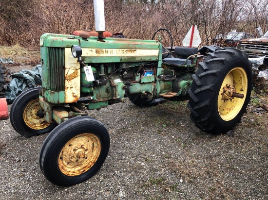 John Deere 420 gas tractor.