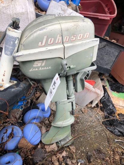 5.5HP Johnson outboard.