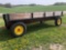 Flat bed Harvest wagon w/ side boards