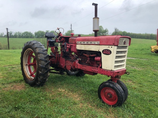 Farmall 460 with Fast Hitch