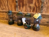 4 Coleman lanterns