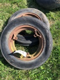 Front tractor tires & rims