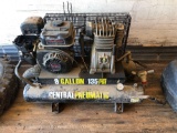 Central Pneumatic 9-gal. 135psi Gasoline Job Site Compressor With Predator 212cc Gas Engine