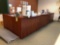 Large 3 section reception desk (No Tax)