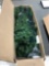 16 foot artificial pre-lit Christmas tree and 7 foot Christmas tree