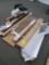 Assorted bed rails, recliner repair upholstery