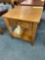 South Side Wood End Table