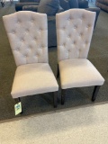 (2) Upholstered Dining Chairs