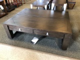 Ashley Furniture lift table on casters
