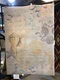 Designer Marquee shell coast rug
