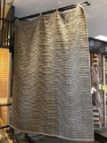 Natural fiber grey rug