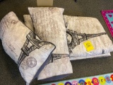 Eiffel Tower Comforter and Pillows