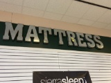Metal Mattress Sign