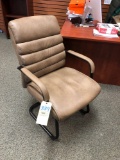 Tan appointment chair (No Tax)