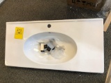 40 inch wall mount sink