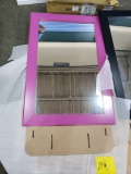 Purple dresser mirror 40x26