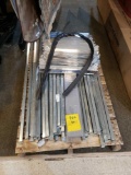 Steel shelving brackets