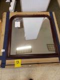 Framed mirror approximately 38 x 38