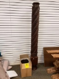 Large single bed post