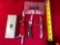 (4) Knives incl. Victorinox Swiss Army, Uncle Lucky, China stainless