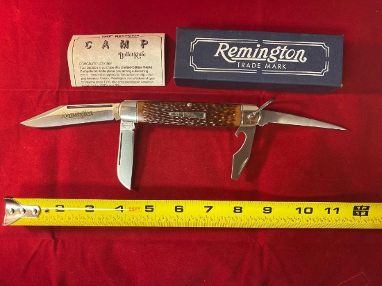 1994 Remington Camp R-4343 limited edition bullet knife.