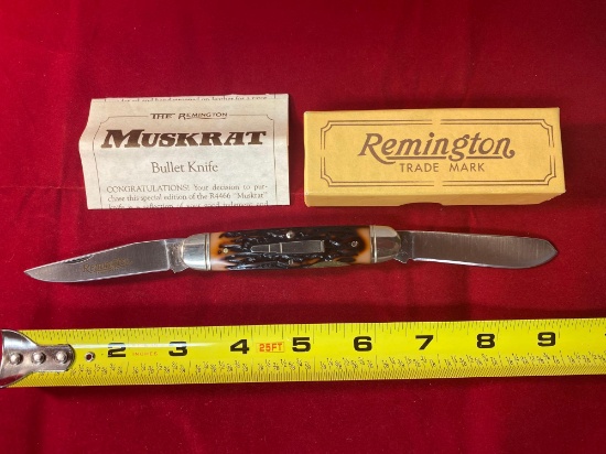 1988 Remington Muskrat #R-4466 special edition bullet knife.