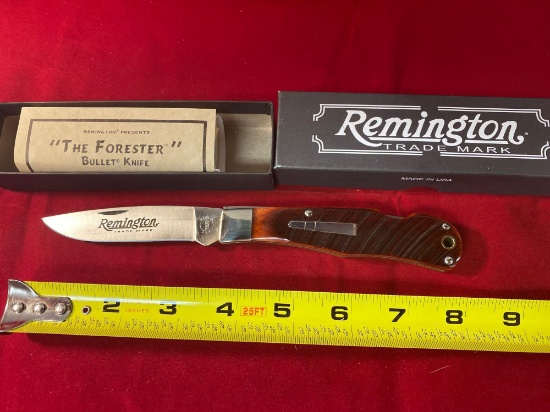 2013 Remington Forester #R-1303 bullet knife, MIB.