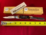 (2) 1988 Remington Muskrat #R4466 special edition bullet knives, MIB. Bid x2.