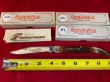 (3) Remington Fisherman #R1613 special edition bullet knife, MIB. Bid x3.