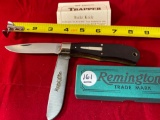 1989 Remington Trapper #R1128 special edition bullet knife, MIB.