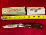 1984 Remington Lock-Back #R1303 special edition bullet knife. MIB.
