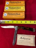 (3) 2002 Remington Apprentice #R295T limited edition bullet knives, MIB.