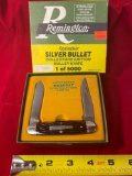 1988 Remington Muskrat #R-4466 silver bullet knife, #830 of 5000 made!