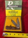 1991 Remington Mini-Trapper #R1178 SB silver bullet knife, MIB.