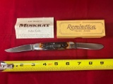 1988 Remington Muskrat #R-4466 special edition bullet knife.