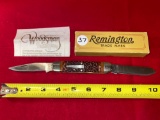 1985 Remington Woodsman R-4353 bullet knife, MIB.